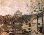 Alfred Sisley Flood at Port-Marly Germany oil painting artist